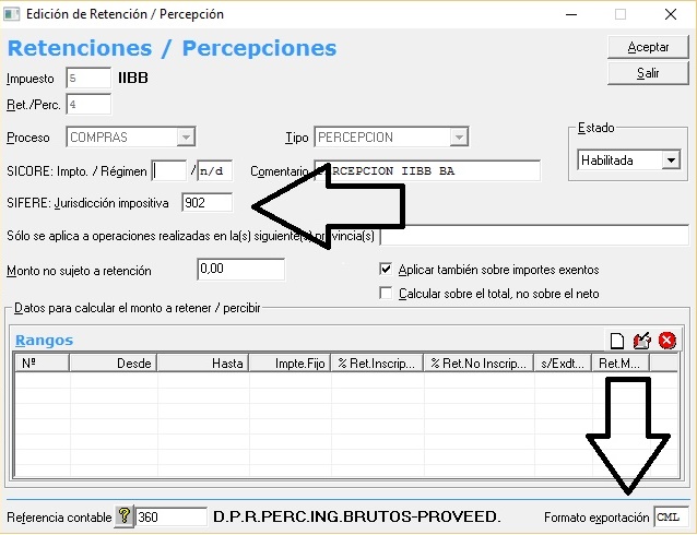 Percepcion_SIFERE_Impositiva_Exportacion